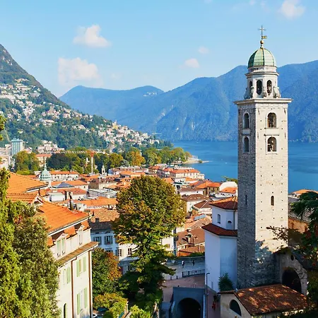 Angelina: Panoramic View House On Monte Bre | Terrace & Balcony - Happy * Lugano