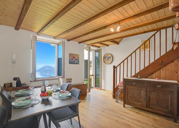 Casa Angelina Panoramica - Monte Bre - Happy לוגאנו