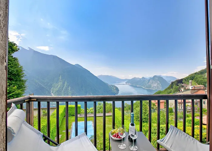 Casa Angelina Panoramica - Monte Bre - Happy Lägenhet